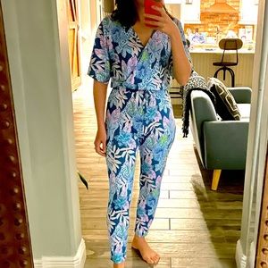 Lily pulitzer jumpsuit like new